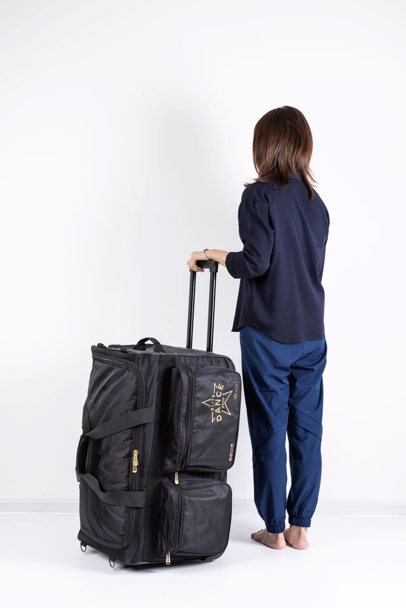 Professional Rolling Duffel Bag with Garment Rack