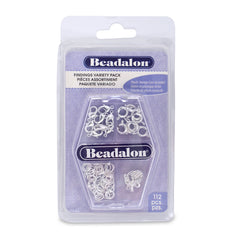 BEADALON Findings Variety Pack (112 pieces)