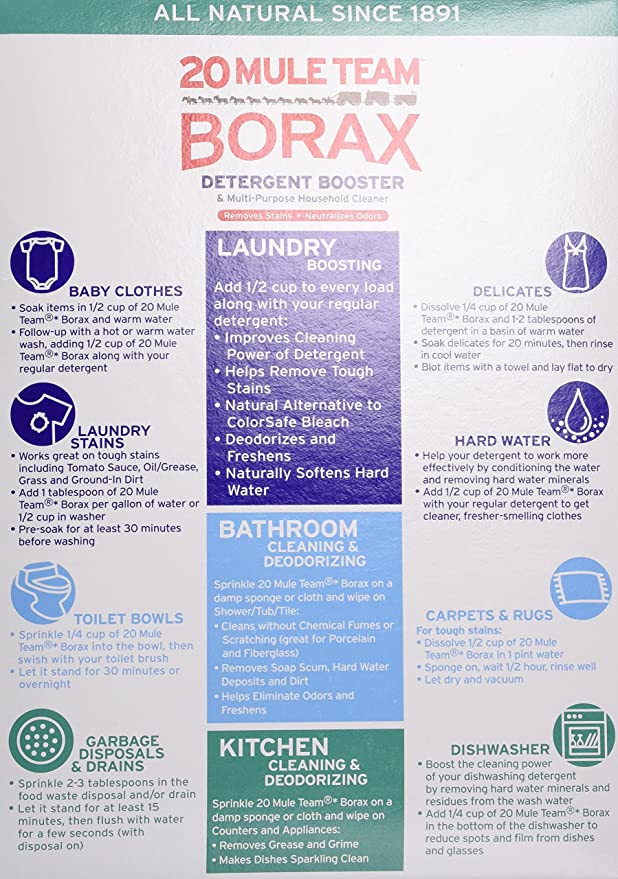 BORAX All Natural Laundry Booster