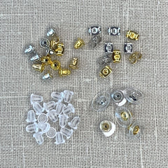 Assorted Earring Backs (48 pieces/pack)