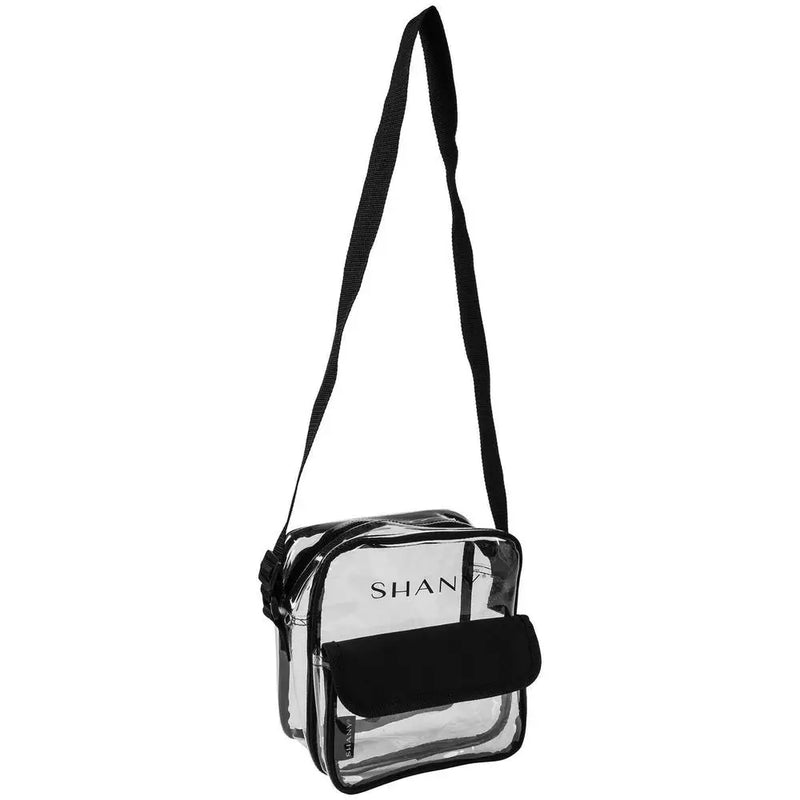 SHANY: CLEAR ALL-PURPOSE CROSS BODY MESSENGER BAG