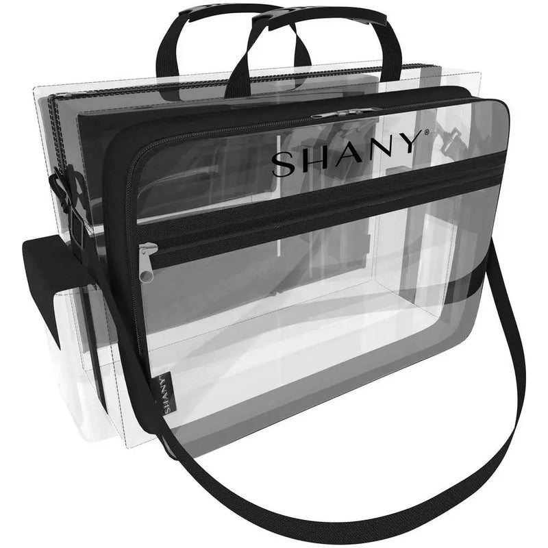 SHANY Travel Make-Up Artist Bag with Removable Compartments, 20" x 12" x 9.5"