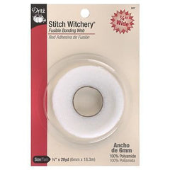 DRITZ Stitch Witchery Fusible Bonding Web, Various Sizes